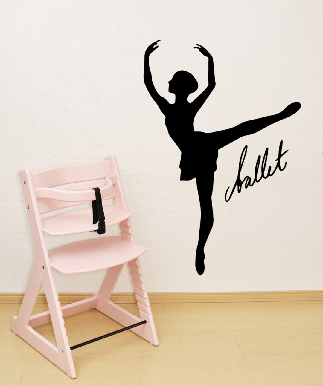 Vinyl Wall Decal Sticker Ballet Dancer Ballerina Osmb572s - Etsy
