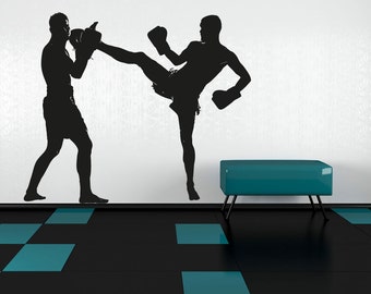 Vinyl Wall Decal Sticker MMA Fight 5063s