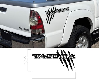 Off Road Truck Graphic Decal Sticker for Tacoma Truck. Tacoma Raptor Claw Decal Sticker. Set of 2. #7111
