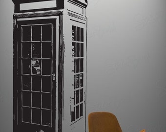 Vinyl Wall Decal Sticker Uk London Telephone 602