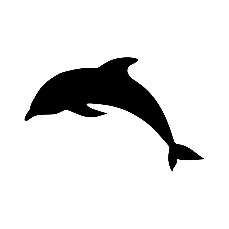 Dolphin Wall Decal Sticker for Nursery Room Decor. Kid's Room Wall Decor. Beach Theme Wall Decor. 616 image 4