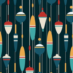 Fisherman Wallpaper Peel and Stick Wall Mural. Fishing Wallpaper