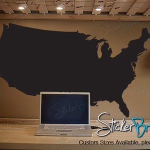 Vinyl Wall Decal Sticker United States of America USA 565