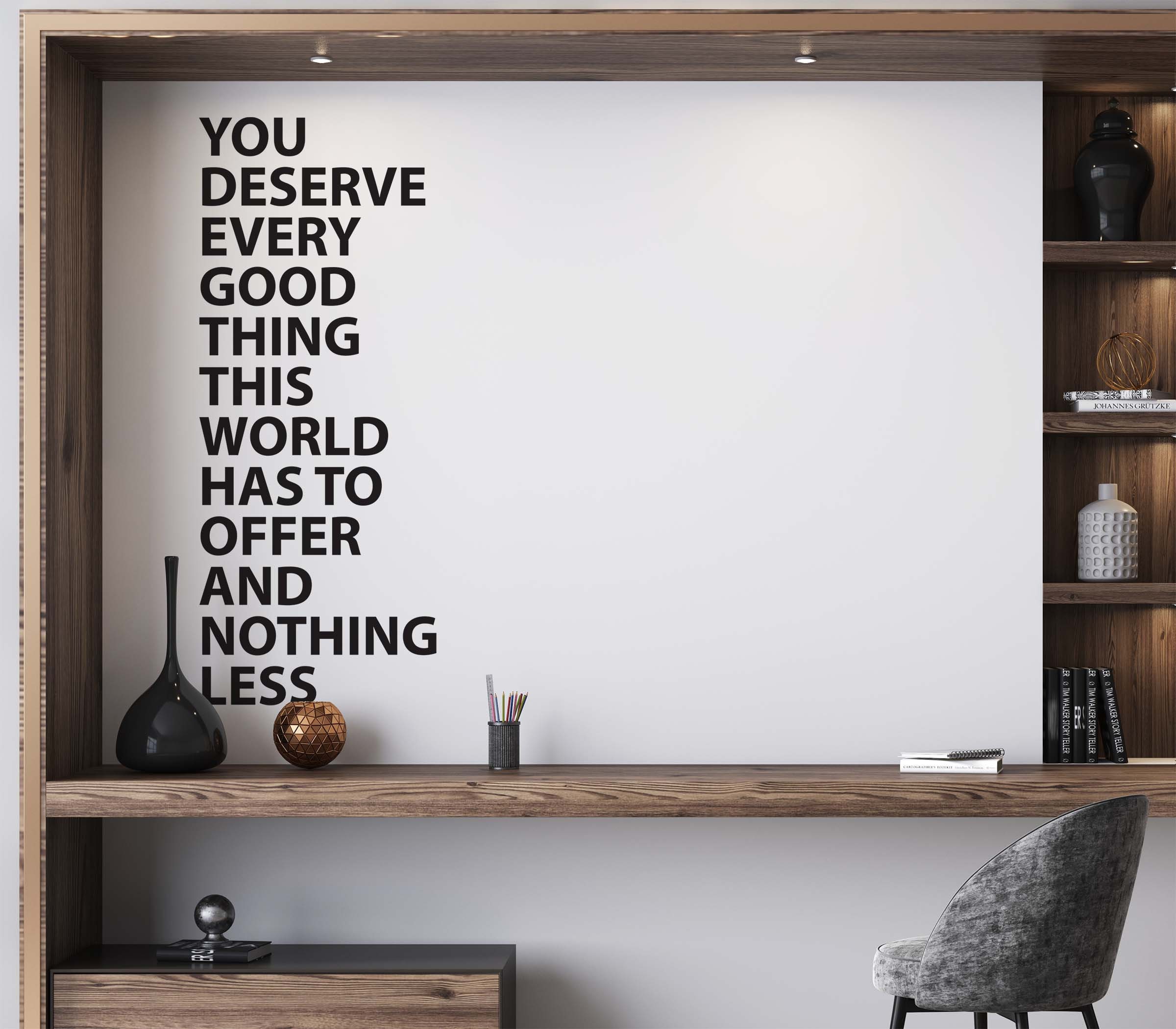 Motivational Quote Wall Decal Sticker Affirmation Quote Mental Health ...