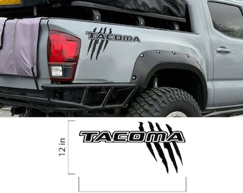 Tacoma Raptor Claw Decal Sticker. Off Road Truck Graphic Decal Sticker for Tacoma Truck. Set of 2. #7111