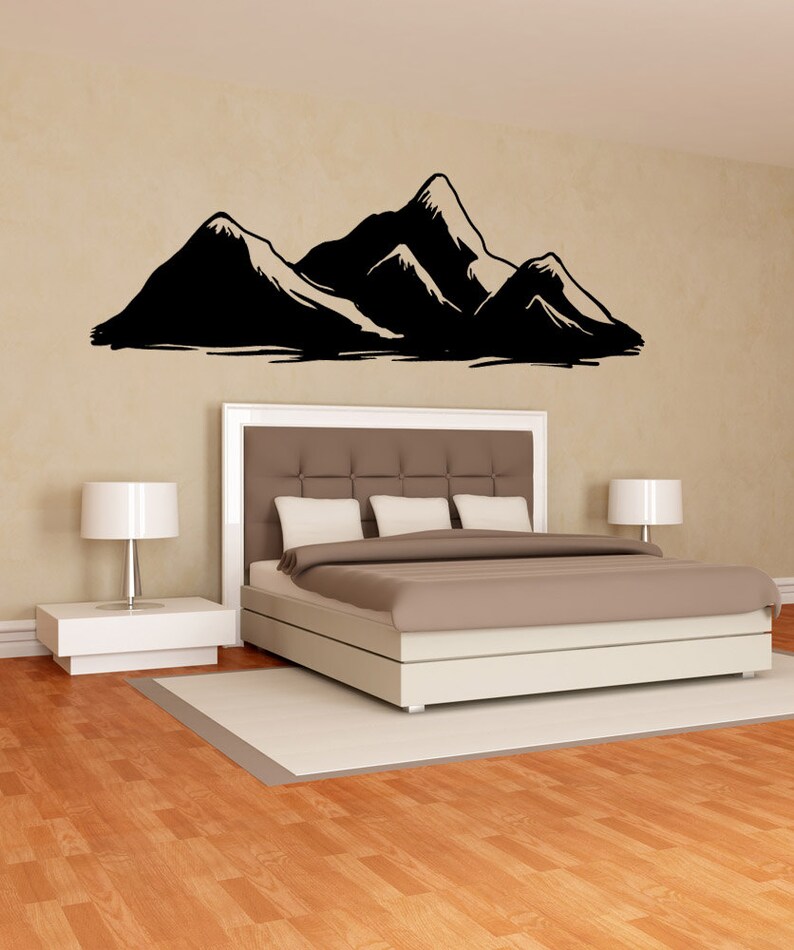 Vinyl Wall Decal Sticker Mountains OSMB914B