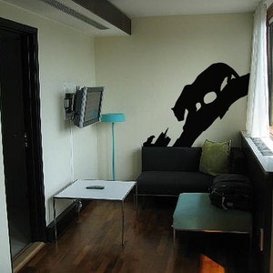 Vinyl Wall Decal Sticker Safari Preying Lion 235