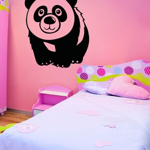 Vinyl Wall Decal Sticker Cute Panda OSAA661B image 4