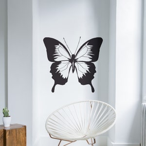 Butterfly Wall Decal Sticker. Girl's Room Wall Decor. Kid's Bedroom Wall Art. Butterfly Window Sticker. Bathroom Butterfly Decal. 105 image 7
