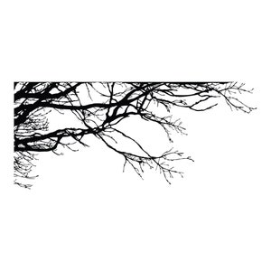 Large Corner Wall Tree Branches Wall Decal. Dining Room Wall Decor. Tree Branches for Kitchen. Wall Art for Nursery Room. Salon Decor. 444 Branches Going Right