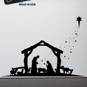 Vinyl Wall Decal Sticker Nativity item OSMG105s image 1