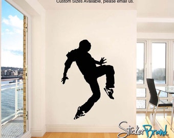 Hip Hop Break Dancer Vinyl Wall Decal Sticker. #OS_MG136