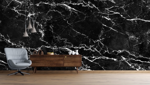 Black Marble Stone Granite Slate Peel and Stick Wallpaper - Etsy Denmark Black Marble Stone Granite Slate Peel and Stick Wallpaper - Etsy Denmark