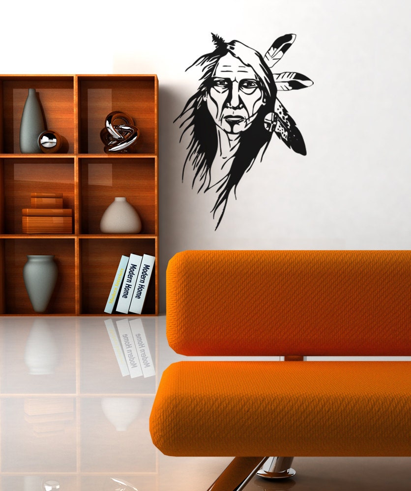 Native Wall Display Design Native American Theme Home Decor. Indigenous Native Wall Decal ...