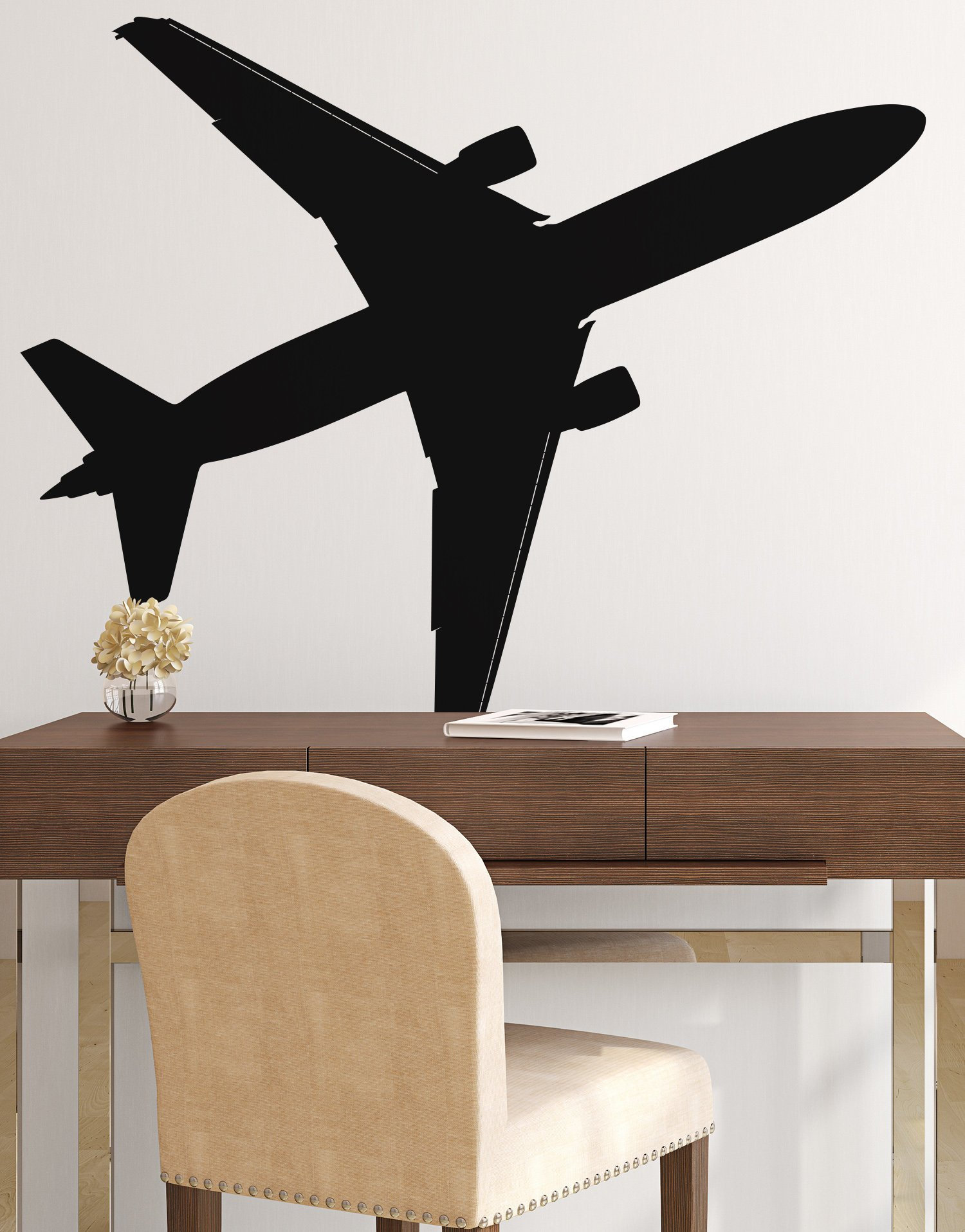 Airplane Wall Decal. Airline Air Plane Vinyl Wall Art Decal Etsy