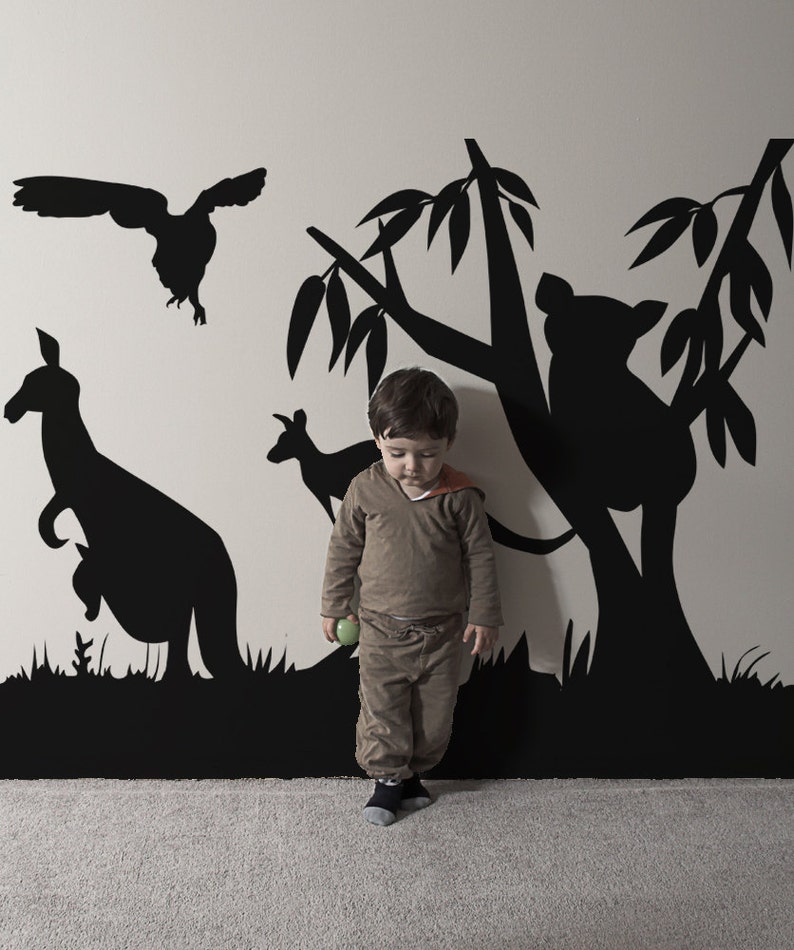 Vinyl Wall Decal Sticker Australian Animals Osaa467s Etsy