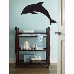 Dolphin Wall Decal Sticker for Nursery Room Decor. Kid's Room Wall Decor. Beach Theme Wall Decor. 616 image 2