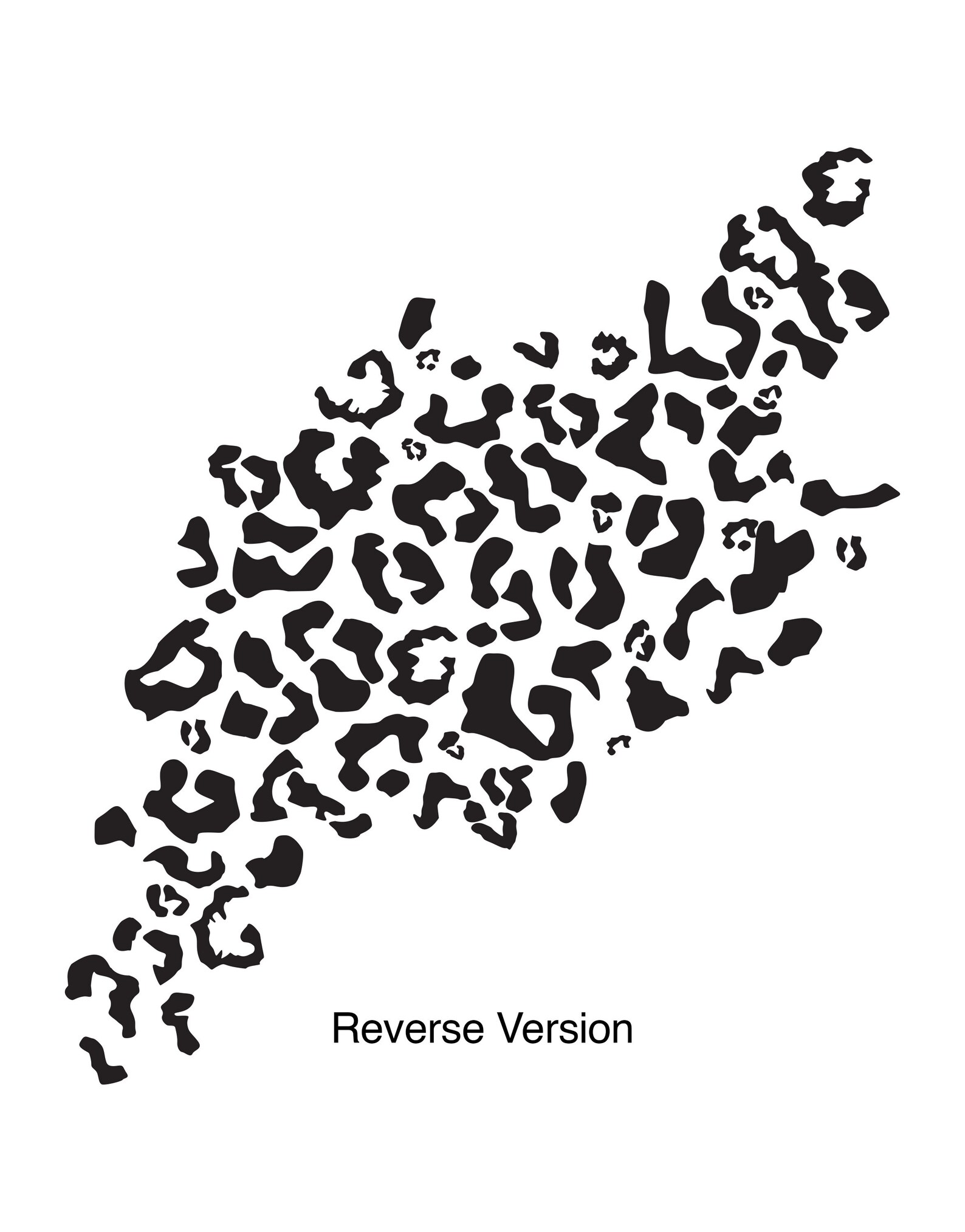 Leopard Print Vinyl Wall Decal Sticker. You Choose the Size Etsy