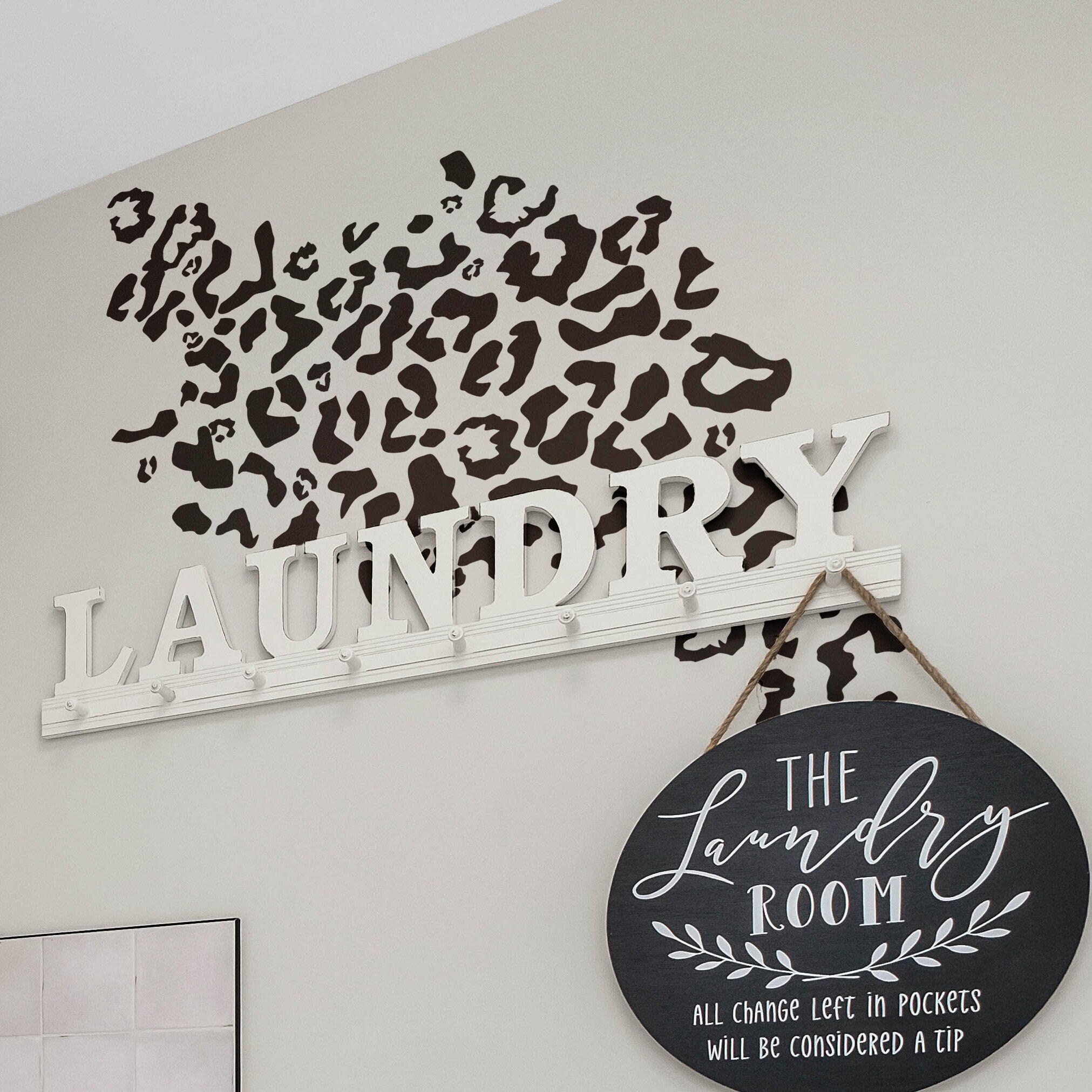 Cheetah Print Wall Decal Sticker. Spots Decal Sticker Leopard Print ...
