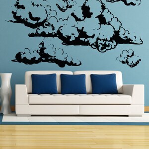 Vinyl Wall Art Decal Sticker Cumulus Clouds Osaa1696m - Etsy