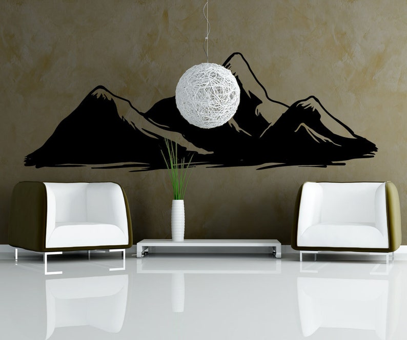 Vinyl Wall Decal Sticker Mountains OSMB914B