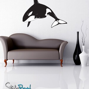 Vinyl Wall Decal Sticker Orca Killer Whale Aedel114b - Etsy