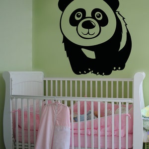 Vinyl Wall Decal Sticker Cute Panda OSAA661B image 3