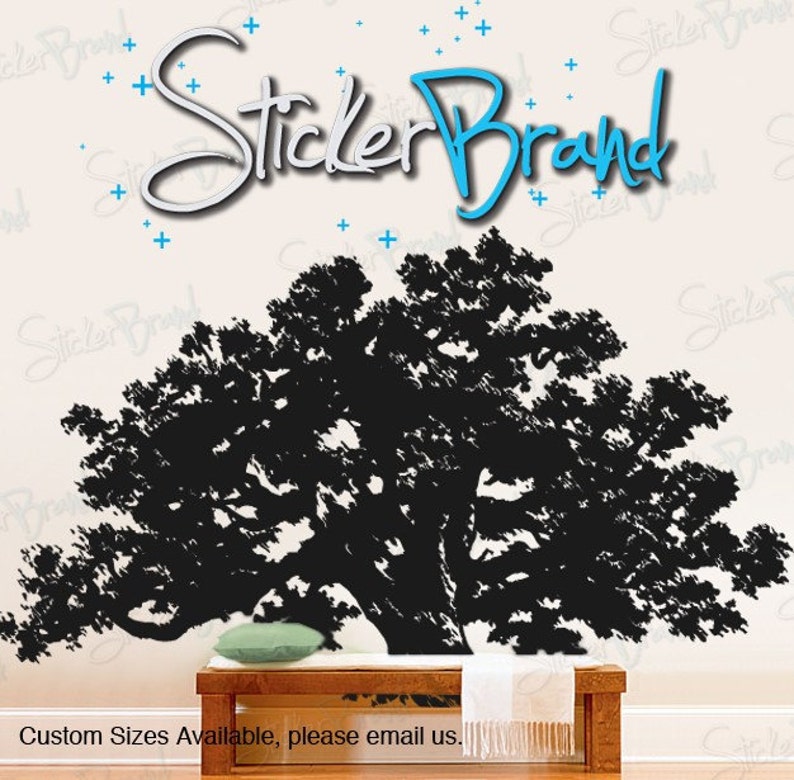 Large Oak Tree Wall Decal Sticker by Stickerbrand #410