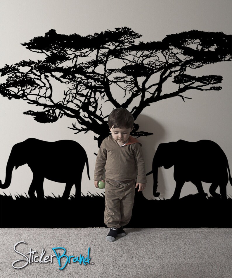 Vinyl Wall Decal Sticker Safari Item Osaa104s Etsy