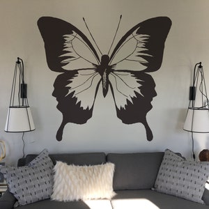 Butterfly Wall Decal Sticker. Girl's Room Wall Decor. Kid's Bedroom Wall Art. Butterfly Window Sticker. Bathroom Butterfly Decal. 105 image 1