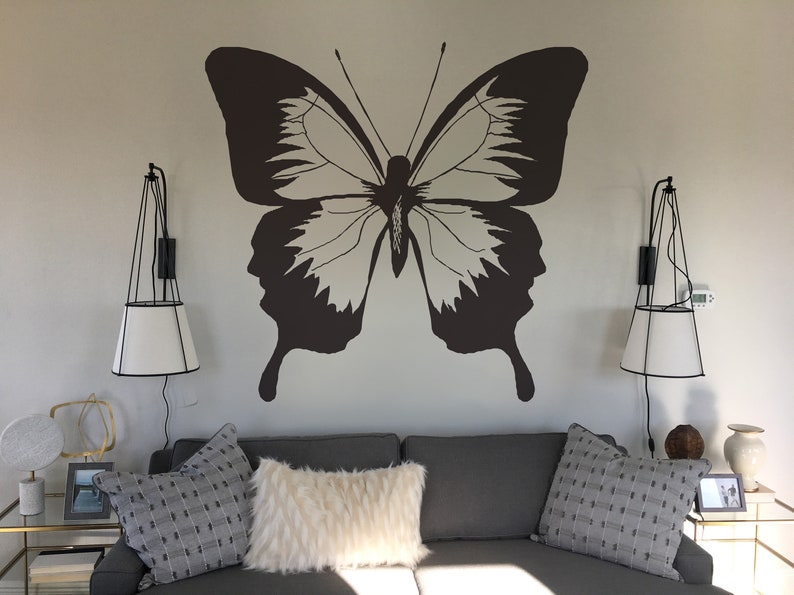 Butterfly Wall Decal Sticker. Girl's Room Wall Decor. Kid's Bedroom Wall Art. Butterfly Window Sticker. Bathroom Butterfly Decal. 105 image 1