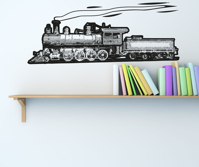 Vinyl Wall Decal Sticker Train Osaa212s | Etsy