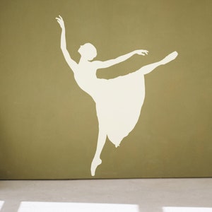 Ballerina Wall Decal Sticker. Dance Studio Wall Art. Girls Room Decor. Ballet Theme Art. Dance Classroom Wall Decor. 6641 image 6