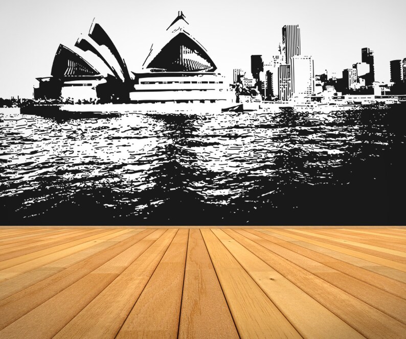 Vinyl Wall Decal Sticker Sydney Australia Osaa489s Etsy