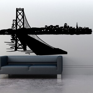 Vinyl Wall Decal Sticker City Skyline OSMB615s