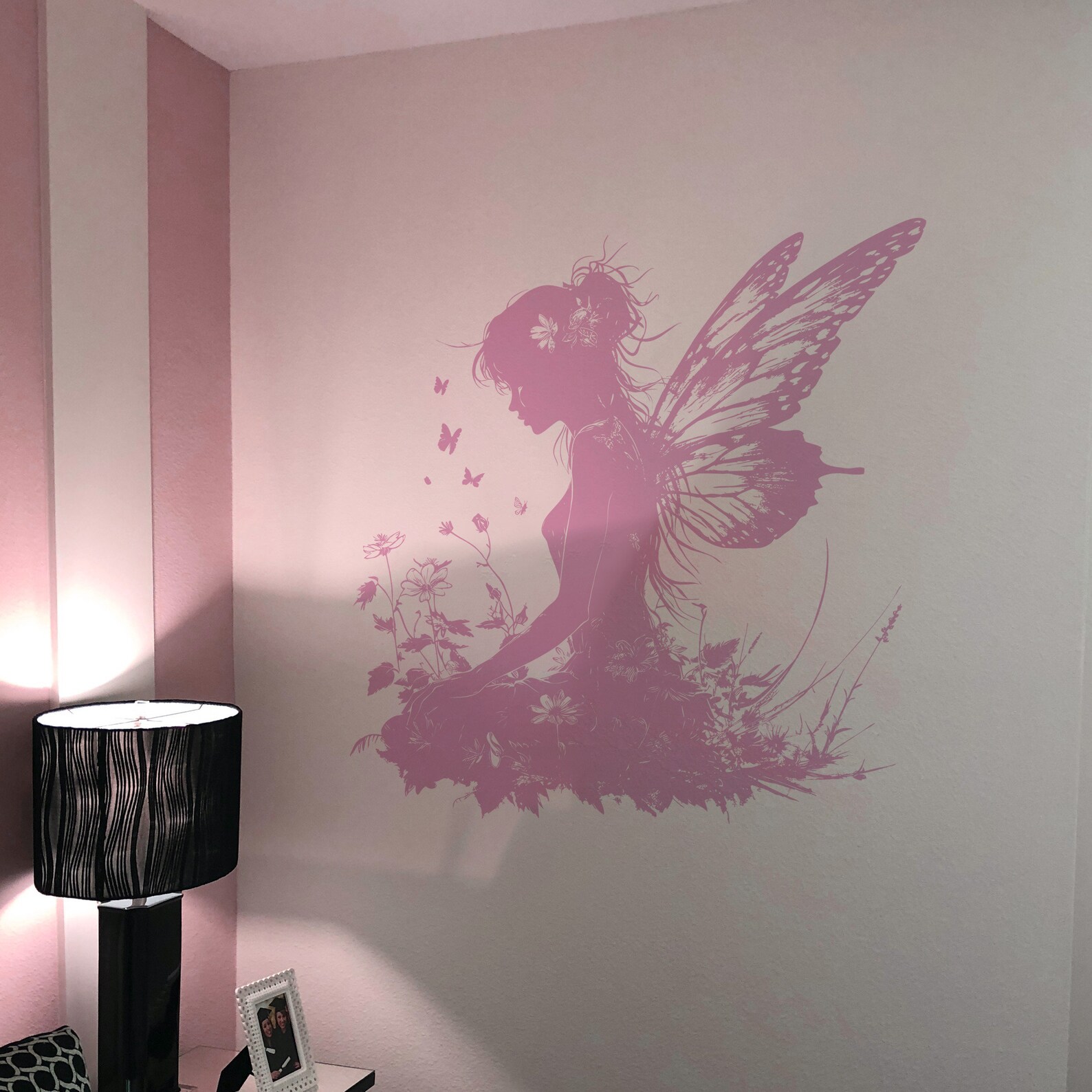 Fairy Wall Decal Sticker. Fairy Wings. Fantasy Theme Decor. Fairy Tale ...