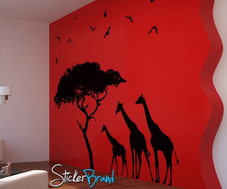 Vinyl Wall Decal Sticker Safari Item OSES104B Etsy