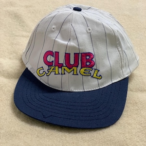 Club Camel Members Vintage 1992 Snapback Hat Ball Cap Embroidered Logo