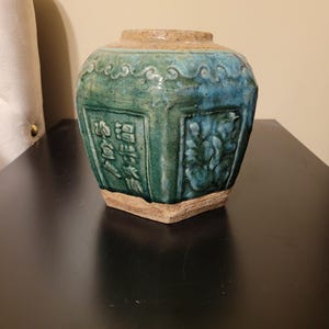 Antique Chinese Green Pottery - Etsy