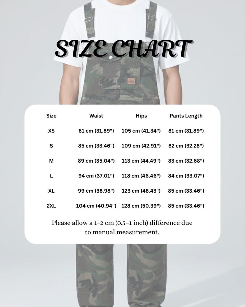Men's slim-fit camouflage denim bib overalls with adjustable shoulder straps and multiple pockets in an urban streetwear design