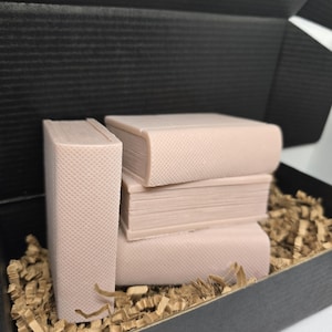 Goat Milk, Soapy Books | approx 4.5| Handmade goat milk soap.