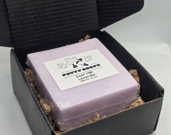 Goat Milk, Lavender | Approx 4.3 oz | Handmade goat milk soap.