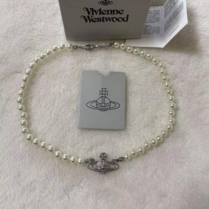 Vintage Pearl Silver Choker