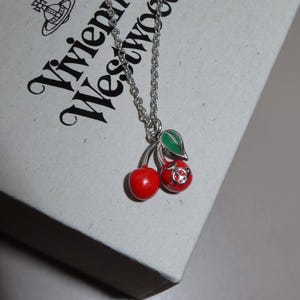 VW Red Cherry Necklace