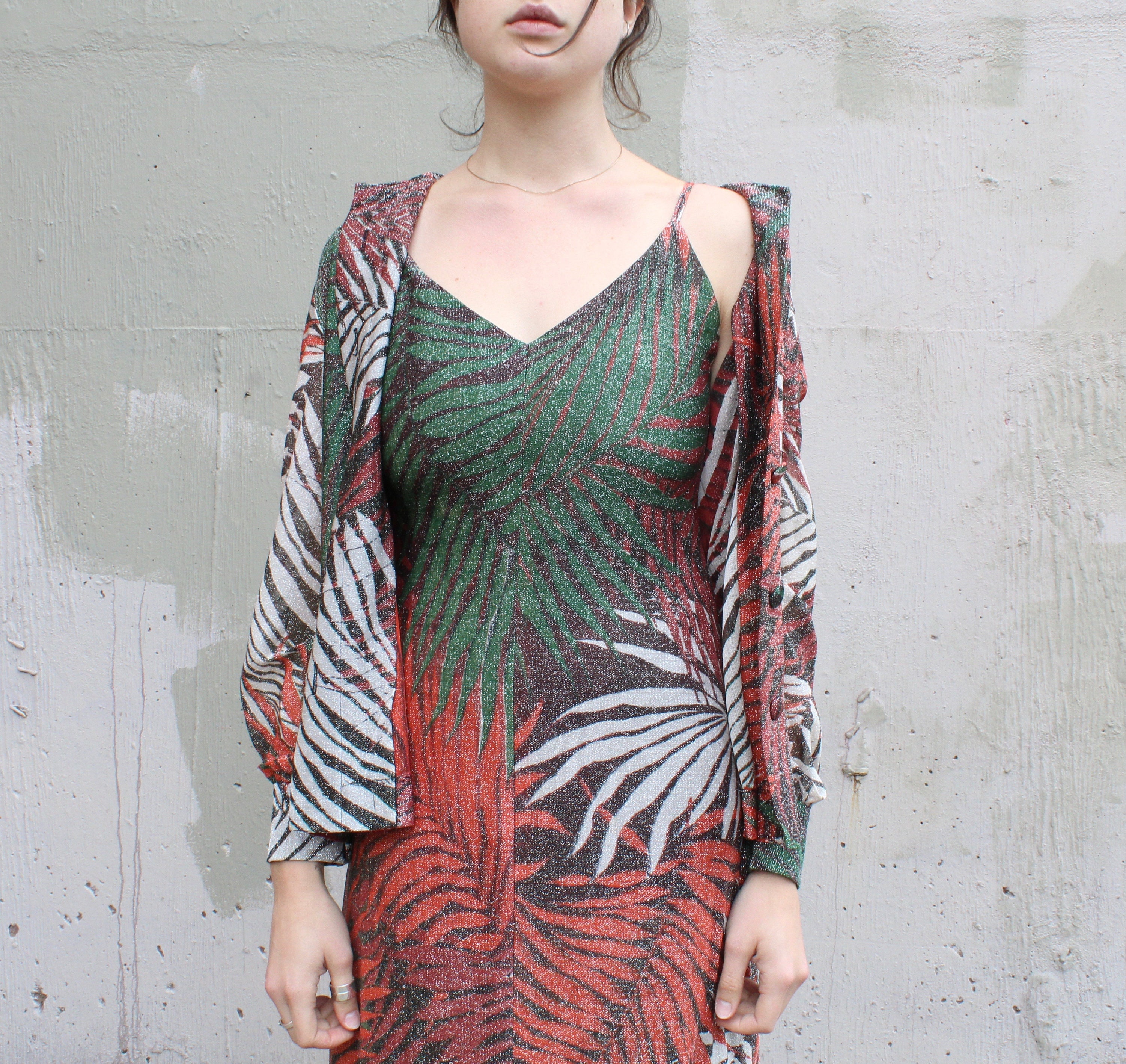 70s sparkly dress