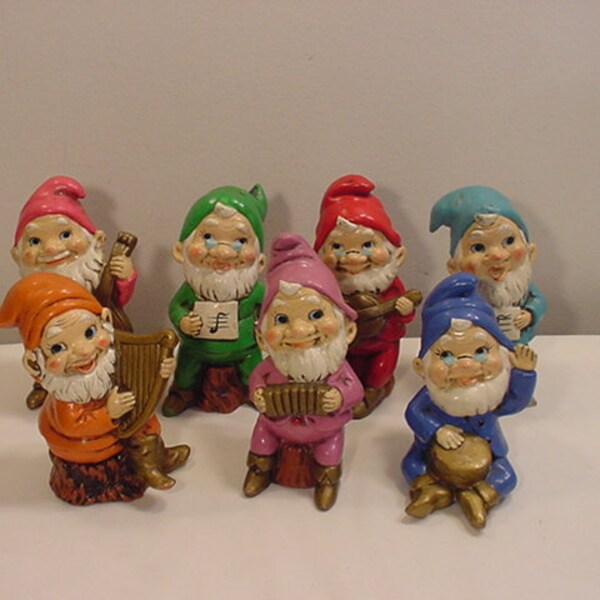 Vintage Gnomes Etsy