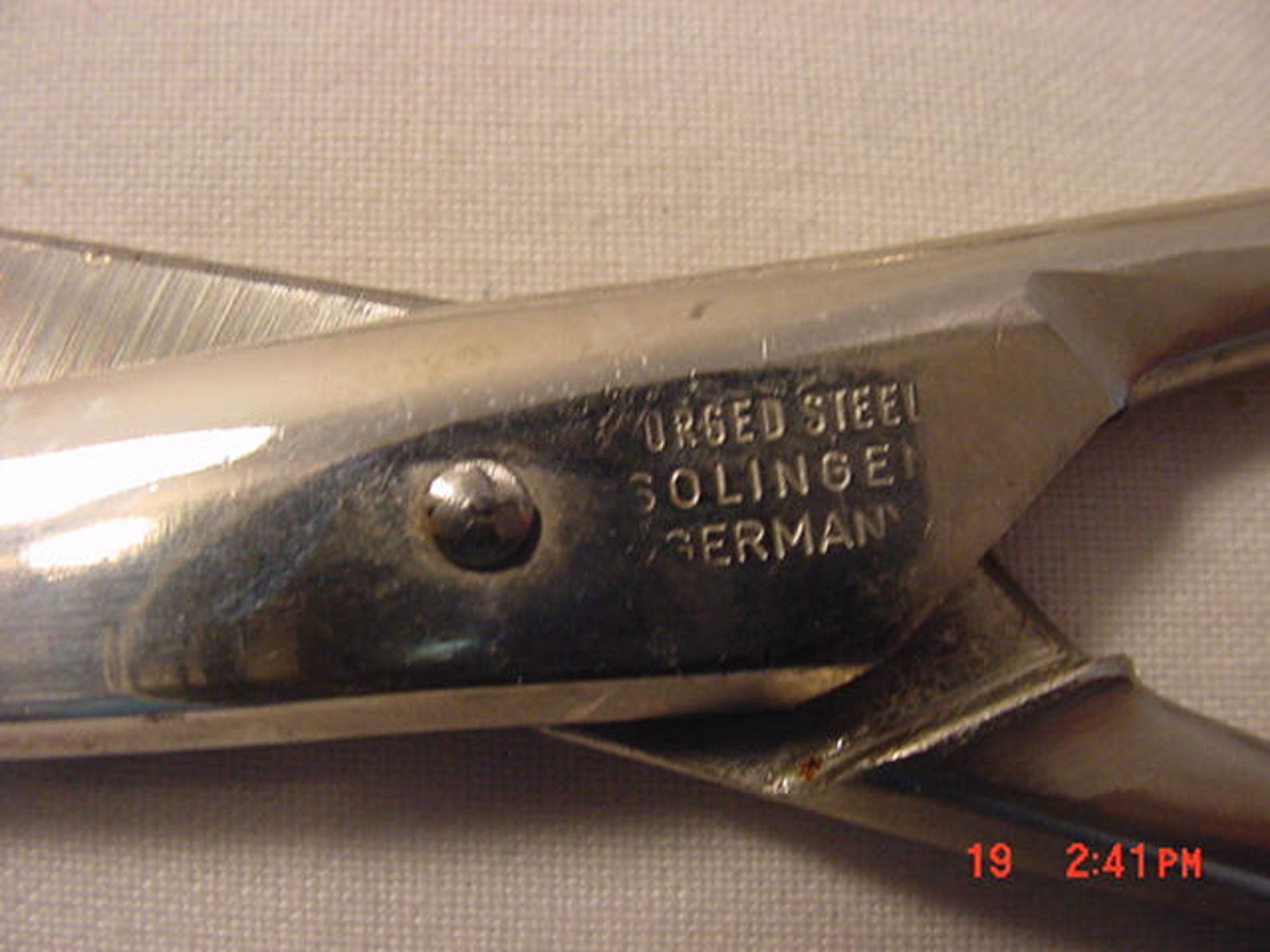 Vintage Griffon Sewing Scissors Set In Leather Zippered Case Etsy