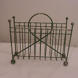 Vintage Mid Century Modern Metall Serviettenhalter 25-244