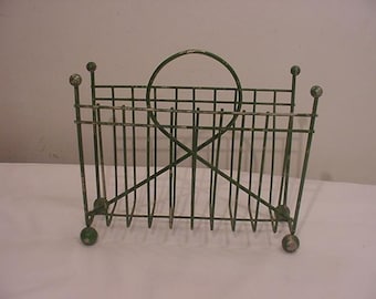 Vintage Mid Century Modern Metal Napkin Holder  25 - 244