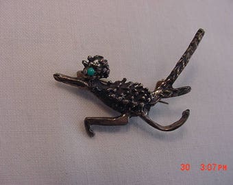 Vintage Roadrunner Bird Brooch 17 - 552